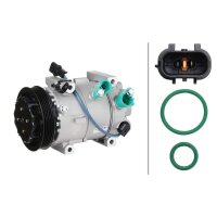 Klimakompressor 12 V Ø 117 HELLA passend für u.a. HYUNDAI i20