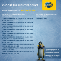 Kompressor Klimaanlage 12V R 134a HELLA für MERCEDES-BENZ GL-Klasse (X164)