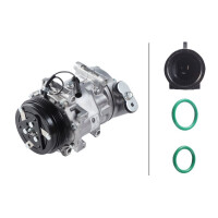 Air Conditioning Compressor 12 V Ø 112 HELLA suitable for e.g. FIAT DUCATO