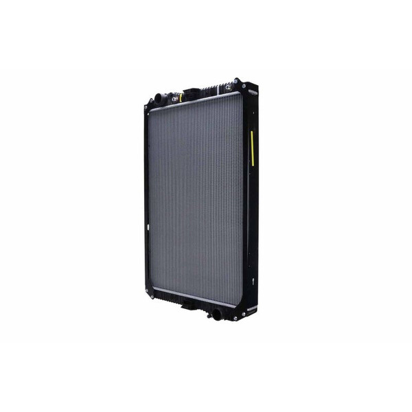 Kühler Motorkühlung Kühlrippen gelötet 975 - 668 mm HELLA für u.a. MB AXOR