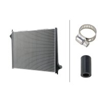 Kühler, Motorkühlung mit Dichtungen HELLA für SCANIA 4 series 124 L/470