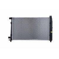 Kühler Motorkühlung Kühlrippen gelötet 600 - 368 mm HELLA für MB VANEO