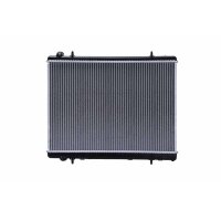 Engine Cooling Radiator cooling fins soldered 380 - 538 mm HELLA for CITROËN C4