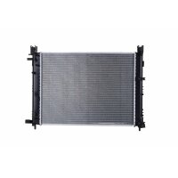 Kühler Motorkühlung Kühlrippen gelötet 510 - 388 mm HELLA für u.a. DACIA DUSTER