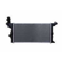 Kühler Motorkühlung Kühlrippen gelötet 570 - 288 mm HELLA für MB ATEGO