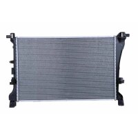 Engine Cooling Radiator cooling fins soldered 620 - 388 mm HELLA for FIAT TIPO