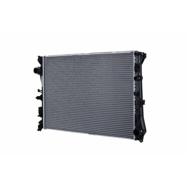 Engine Cooling Radiator cooling fins soldered 641 - 448 mm HELLA for MB C-CLASS