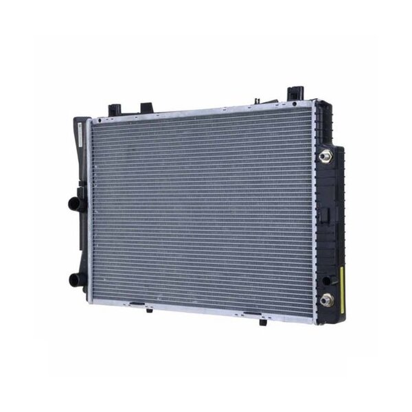 Engine Cooling Radiator cooling fins soldered 667 - 468 mm HELLA for MB S-CLASS