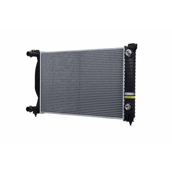Kühler Motorkühlung Kühlrippen gelötet 632 - 388 mm HELLA für u.a. AUDI A4
