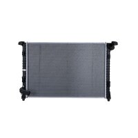 Engine Cooling Radiator fins soldered 578 - 398 mm HELLA...