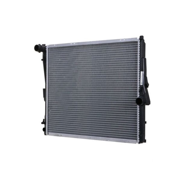 Engine Cooling Radiator cooling fins soldered 580 - 498 mm HELLA for BMW X3