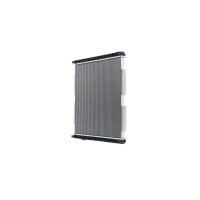 Radiator Engine cooling fins brazed 642 - 558 mm HELLA...