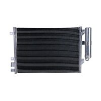 Kondensator, Klimaanlage mit Trockner HELLA für RENAULT THALIA I (LB_) 1.6