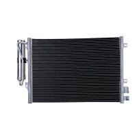 Kondensator, Klimaanlage mit Trockner HELLA für RENAULT THALIA I (LB_) 1.6