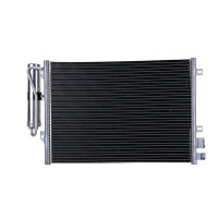 Kondensator Klima mit Trockner Kühlrohre parallel HELLA für u.a. RENAULT KANGOO