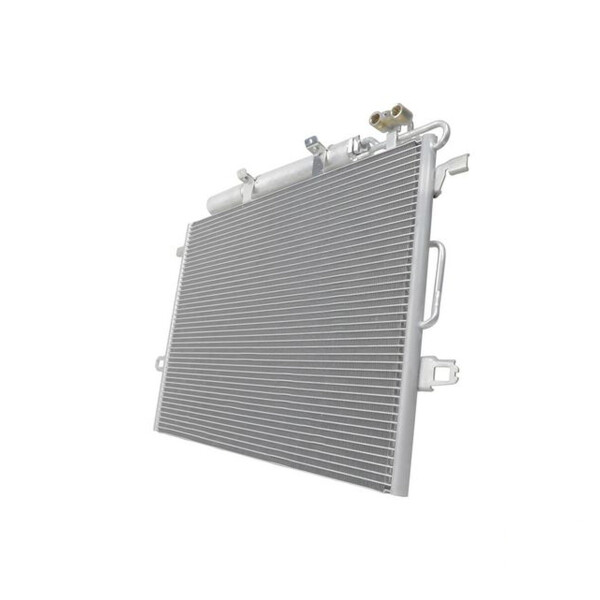 Condenser Air Con with dryer cooling pipes parallel HELLA for e.g. MB E-CLASS