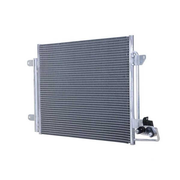 Air Conditioning Condenser with Dryer Cooling Tubes parallel HELLA for VW TOURAN