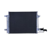 Kondensator, Klimaanlage mit Trockner HELLA für VW TOURAN (1T1, 1T2) 1.9 TDI