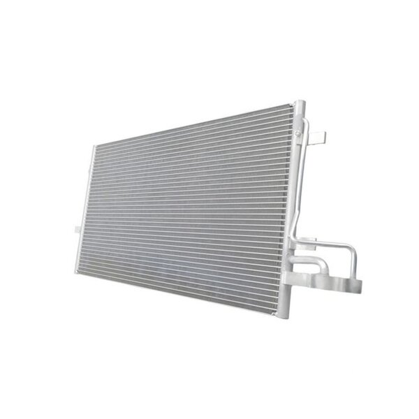 Condenser Air Con without dryer cooling pipes parallel HELLA for e.g. FORD FOCUS