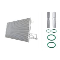 Kondensator Klima mit Trockner Kühlrohre parallel HELLA für u.a. FORD S-MAX