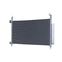 Condenser Air Con with dryer cooling pipes parallel HELLA...