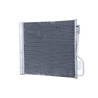 Condenser Air Con with dryer cooling pipes parallel HELLA...