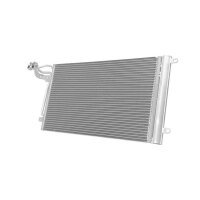 Condenser Air Con with dryer cooling pipes parallel HELLA...