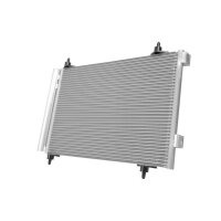 Condenser Air Con with dryer cooling pipes parallel HELLA...