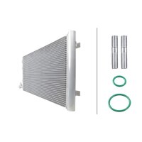 Kondensator Klimaanlage mit Trockner HELLA für RENAULT GRAND SCÉNIC III (JZ0/1_)