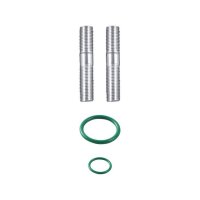 Condenser Air Con with dryer cooling pipes parallel HELLA...