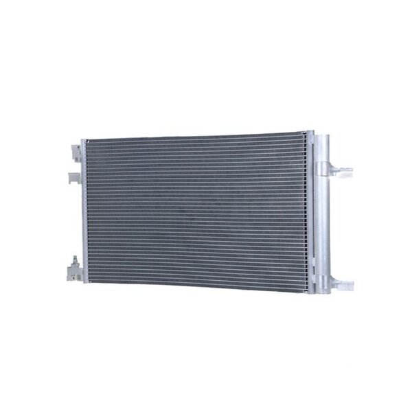 Condenser Air Con with dryer cooling pipes parallel HELLA for e.g. OPEL ASTRA