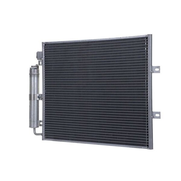 Kondensator Klimaanlage mit Trockner Kühlrohre parallel HELLA für RENAULT TWINGO