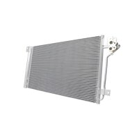 Condenser Air Con with dryer Cooling pipes parallel HELLA...