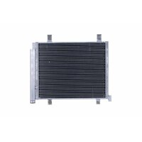 Condenser Air Con with Dryer Cooling Tubes parallel HELLA for e.g. VW UP!