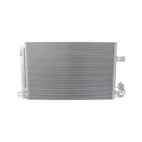 Condenser Air Con with dryer Cooling pipes parallel HELLA for VW TRANSPORTER