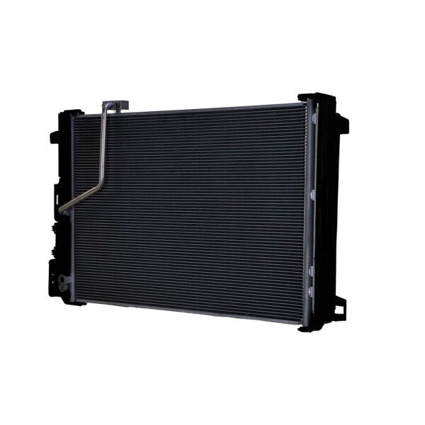 Condenser Air Con with dryer cooling pipes parallel HELLA for e.g. MB C-CLASS