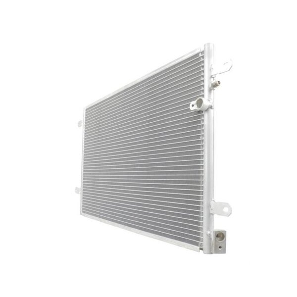 Condenser Air Con without dryer Cooling tubes parallel HELLA for e.g. AUDI A6
