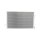 Condenser Air Con without dryer Cooling tubes parallel HELLA for e.g. AUDI A6