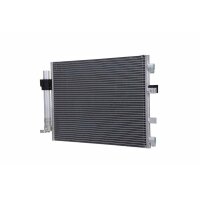 Condenser Air Con with dryer cooling pipes parallel HELLA...