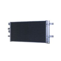 Condenser Air Con with Dryer Cooling Tubes parallel HELLA...