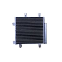 Condenser Air Con with dryer Cooling pipes parallel HELLA...