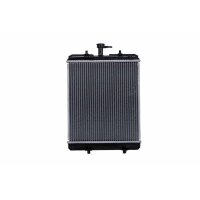 Engine Cooling Radiator cooling fins soldered 375 - 328 mm HELLA for TOYOTA AYGO