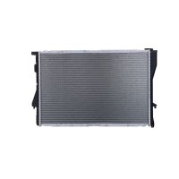 Engine Cooling Radiator cooling fins soldered 650 - 427 mm HELLA for BMW 7