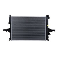 Engine Cooling Radiator cooling fins soldered 620 - 428 mm HELLA for VOLVO S60