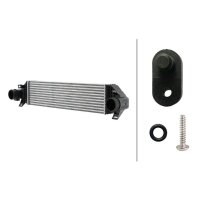 Ladeluftkühler Kühlrippengelötet Aluminium/Kunststoff HELLA für FORD FOCUS III