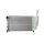 Radiator Engine fins mechanically joined 500 - 322 mm HELLA for FIAT PANDA