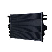 Radiator Engine cooling fins soldered 703 - 528 mm HELLA...