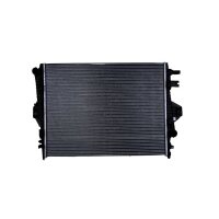 Radiator Engine cooling fins soldered 703 - 528 mm HELLA...