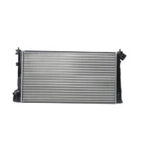 Radiator engine fins mechanically joined 668 - 378 mm HELLA for PEUGEOT 306