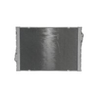Engine Cooling Radiator cooling fins soldered 587 - 428 mm HELLA for BMW X5